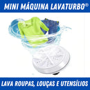 Mini Máquina Lava Louças e Roupas LavaTurbo®